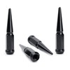 DYNOFIT 9/16-18 Wheel Spike Lug Nuts, 32x Chrome 9/16 inchx18