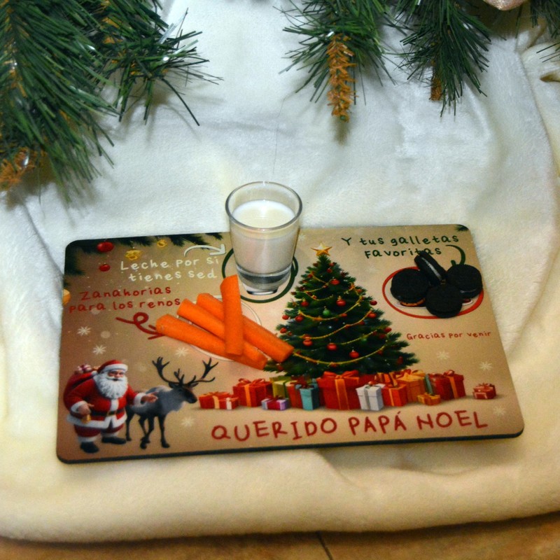Christmas Tray (Santa Claus, Christmas)