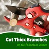 DUROX - Ratchet Pruning Shears, Garden Shears with 3X Cutting