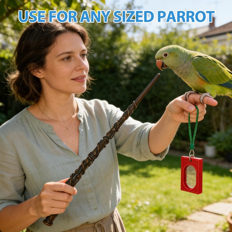 NICERINC PET Parrot Training Clicker with Target Stick, Getting Started