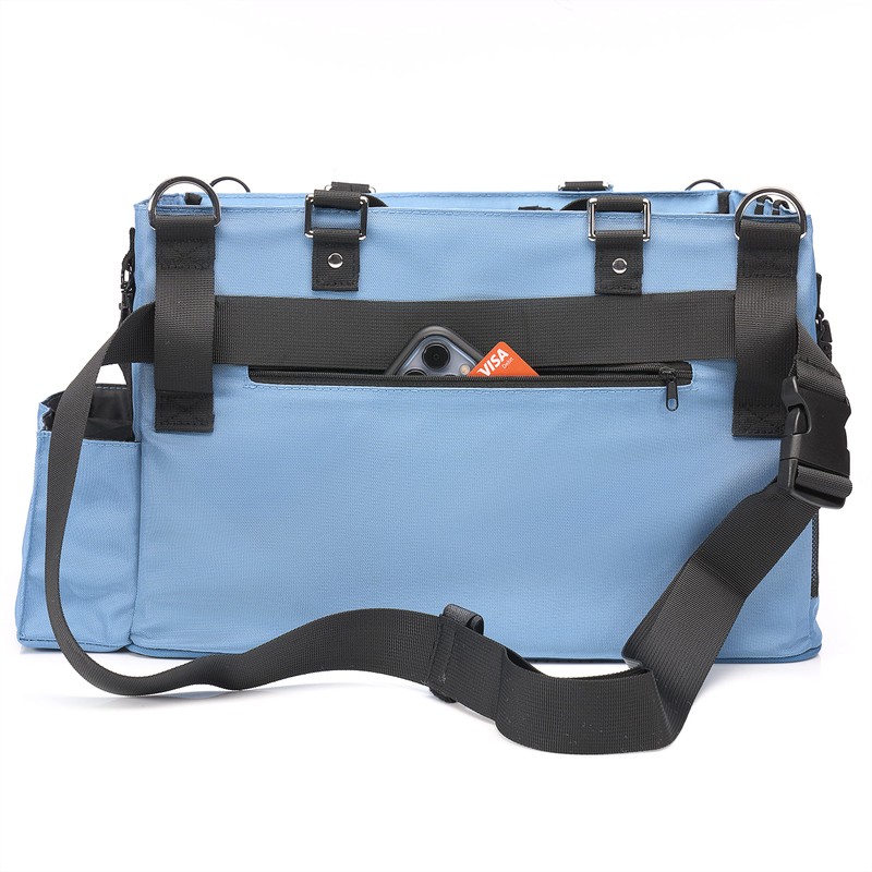 FifthStart Multiuse Cleaning Caddy - Blue Diaper Caddy with Waist,