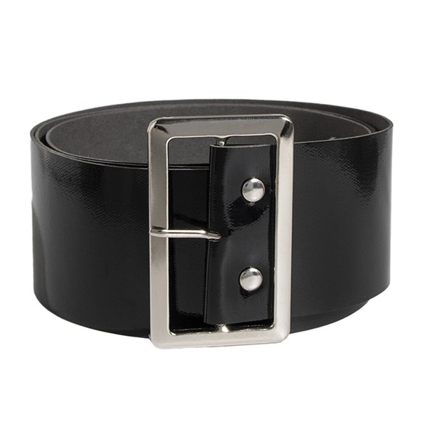 KLOVA Christmas Santa Belt for Adults - Black Pirate Faux