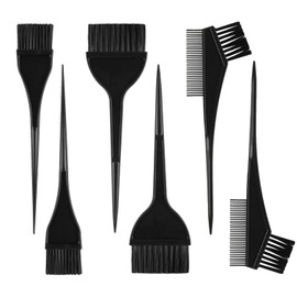 6 Pcs Hair Dye Brush Applicator Kit, Hair Color Brushes for Women Men, Hair Coloring Brush Set, Hair Color Applicator Brush Combs, Hair Dye Applicator Brush, Hair Tint Dyeing Hair Dying Tools Kits