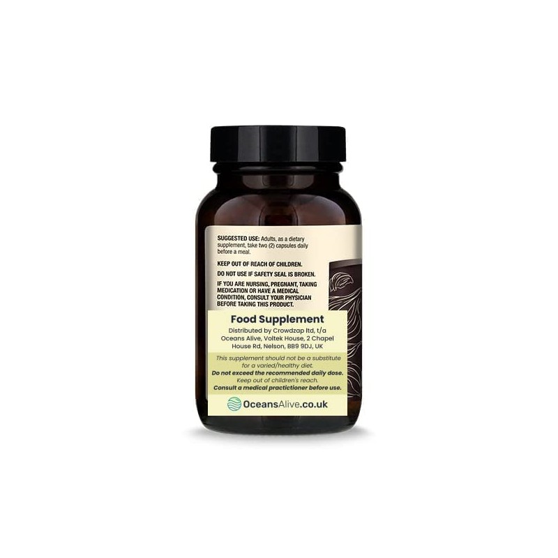 Dr Mercola Fermented Black Garlic | 60 Capsules