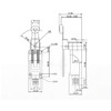 5PCS ME-8108 Momentary Limit Switch Travel Switch,Yusheng Adjustable Roller Lever