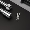 LIOOBO 5pcs Bird Cage Lock Badges Medium Bird Stainless Steel
