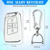 QBUC for Volkswagen Key Fob Cover,5 Buttons Soft TPU Protection