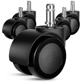 Aisuly Office Chair Wheels Replacement, 5 Pcs 2 Inch Office Chair Casters Heavy Duty...
