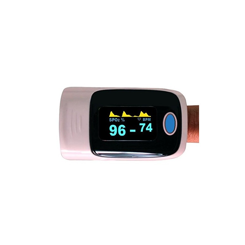 Digital finger Pulse Oximeter pulse SPO2 - color: grey