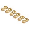 RECHERE 12 botones abovedados de metal con forma de seta,
