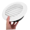 DOITOOL Round Vent Cover Louvered Design for Improved Airflow Bathroom