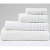 Luxury linenHall 650gsm Plain White Bath Towel (SEE SIZE OPTIONS)