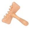 Wooden Gua Sha Tool Portable Rounded Edges Wood Scraping Massage