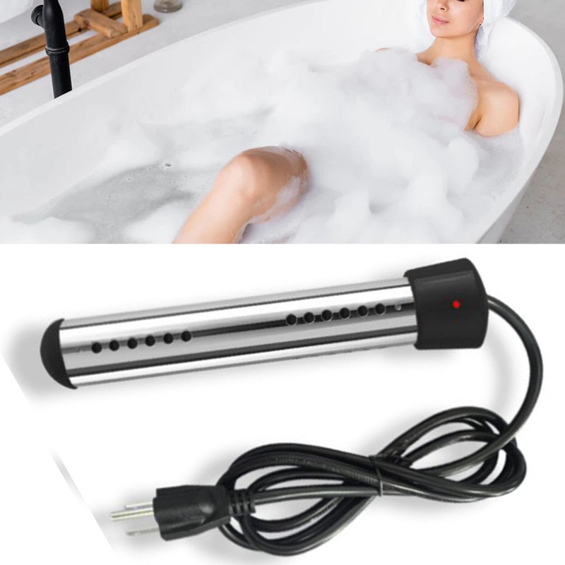 1500W Immersion Water Heater with Stainless Steel Guard Portable Electric