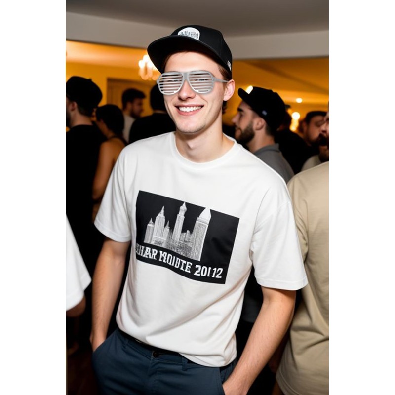 Komonee 10 x Silver Shutter Shades Fun Novelty Plastic Party