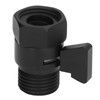 Brass Water Valve Diverter Valve Black Brass Shut Off Valve