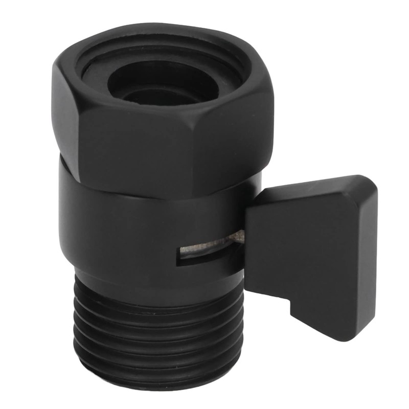 Brass Water Valve Diverter Valve Black Brass Shut Off Valve