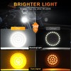 LivTee Extremely Bright Front Turn Signals & Running Switchback LED