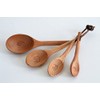 Lautechco? 4pcs/set Japanese Style Wooden Measuring Spoons Set Healthy No