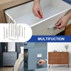 PATIKIL Door Handle Screws M4x100, 10 Set Cabinet Handle Break