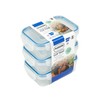 Addis Clip Tight Food Storage Containers 240 ml Rectangle Pack
