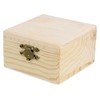 INNSPIRO Solid Pine Square Box 8.5 x 8.5 x 5