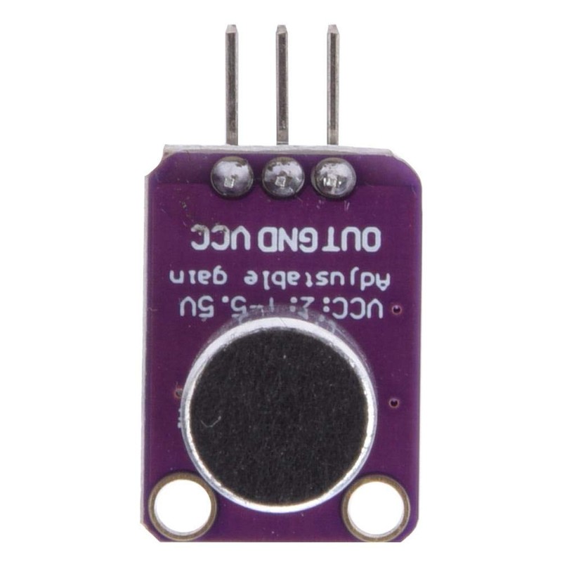 2 x Electret Microphone Amplifier Adjustable MAX4466 Module Sensor Sound