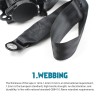 MGT 3.6M 3 Point Retractable Adjustable Car Seat Belt For