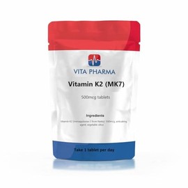 VITA PHARMA Vitamin K2 (Mk-7) 500mcg 30 Tablets