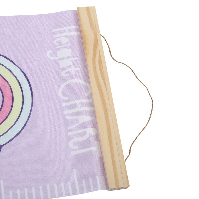 Kid's Growth Chart Removable Hanging Wall Decor Height Measuring Ruler