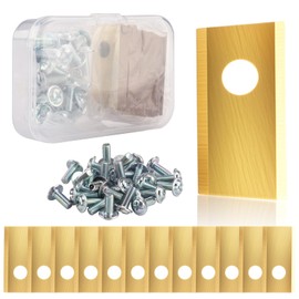 Foydream 30 Stück für Landroid Messer, Kompatibel mit Worx Klingen Landroid, Mähroboter Ersatzmesser, Rasenmäher Roboter Messerklingen für Worx, Landxcape, Einhell, Hochwertige Rasenroboter Messerset