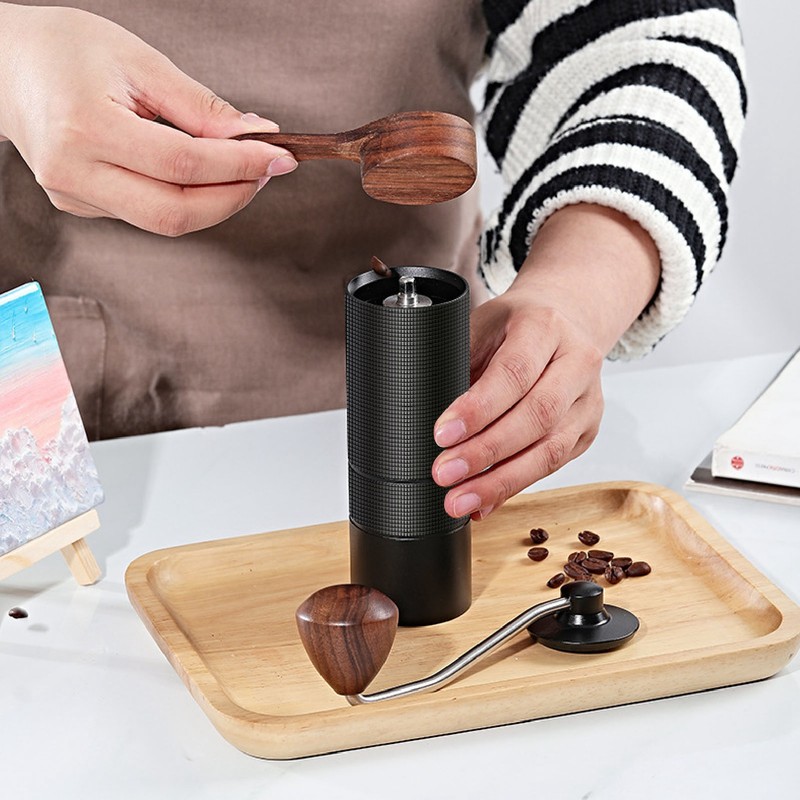 Manual Coffee Grinder CNC Steel Core Hand Burr Small Portable