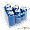 URALFA Lazy Susan Organizers Set of 4, 10"x 9.5"x 4"
