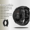 QHBAMD Silicone Watch Bands Compatible for Garmin Instinct 3 AMOLED
