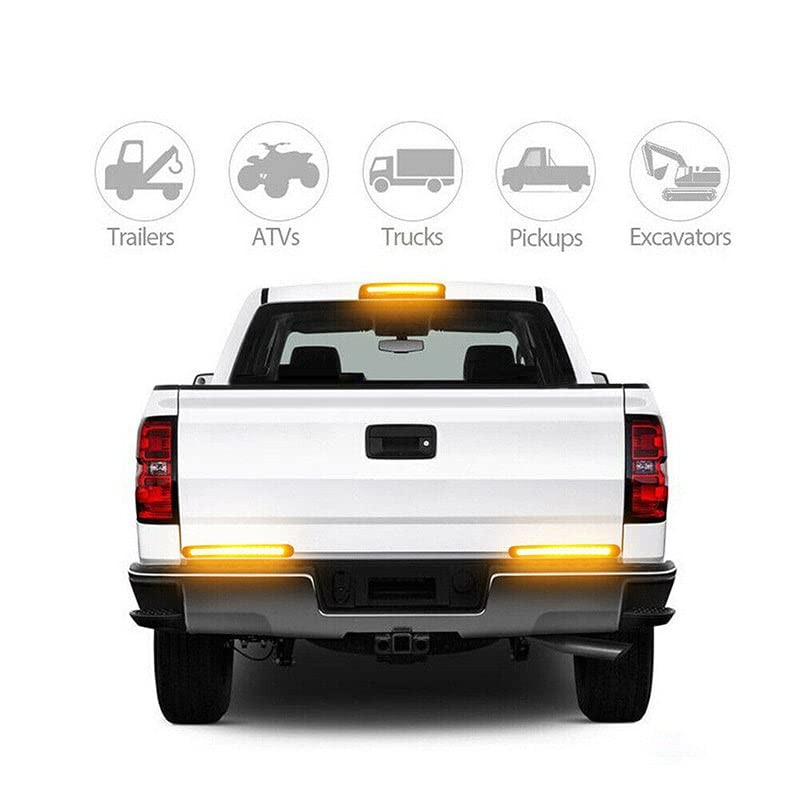 2X 15 LED Tail Light Trailer Truck Caravan UTE Reverse