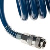 Compressed Air Hose SP-PE 5 m, Flexible Spiral Hose Diameter