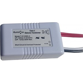 10-60W 120V to 12V Dimmable Transformer UL Approved