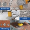 HIGHDRIL Diamond Drill Bits Kit with 5/8-11 for Porcelain Tile