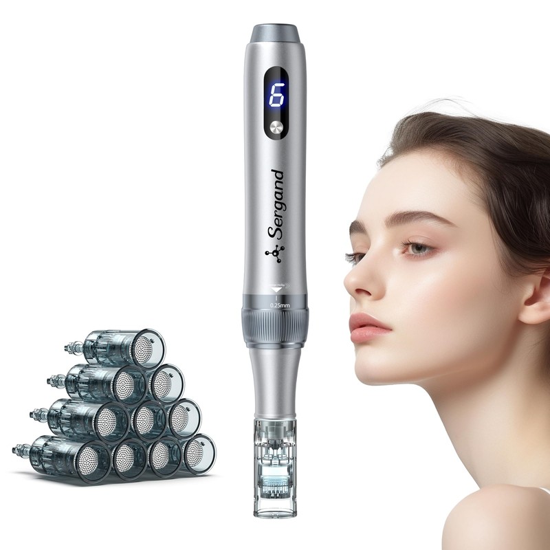 Sergand 0.25mm Derma roller pen，The needle length is 0.25mm