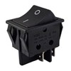 Rocker Switch On/Off 4 Pin 16A 250~, Black, Rocker Switch,