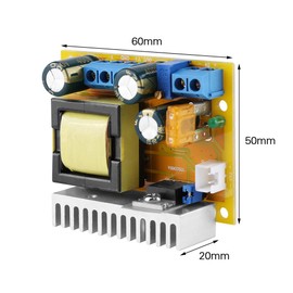 High Voltage DC-DC Boost Converter 8V-32V to ±45V-390V Adjustable ZVS Capacitor Charging Power Unit Module
