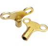 Karrma Ltd. 2Pk Brass Radiator Key - Radiator Bleed Key