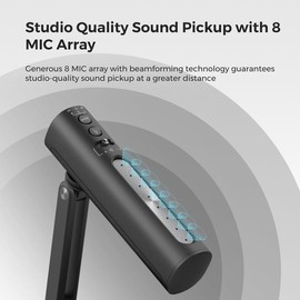 NearStream AM10U USB Condenser Microphone for PC, Camera, Podcast Microphone for Stream/Record