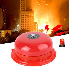 4 inch Fire Control Metal Type Internal Strike Alarm Security Alarm Bell Electric Security Bell 100db (220V)