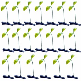 20 Pcs Bean Sprout Hair Clips Little Grasst Hairpins Funny Barrette Headwear Hair Accessories for Women Kids Girls Lady Home School Party Headwear