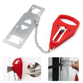 Portable Door Lock - Anti-Theft Travel Lock for Added Safety and Privacy in Hotels and Homes