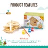 Toysmith Build and Paint Birdhouse Kit Classic 6 Inch DIY