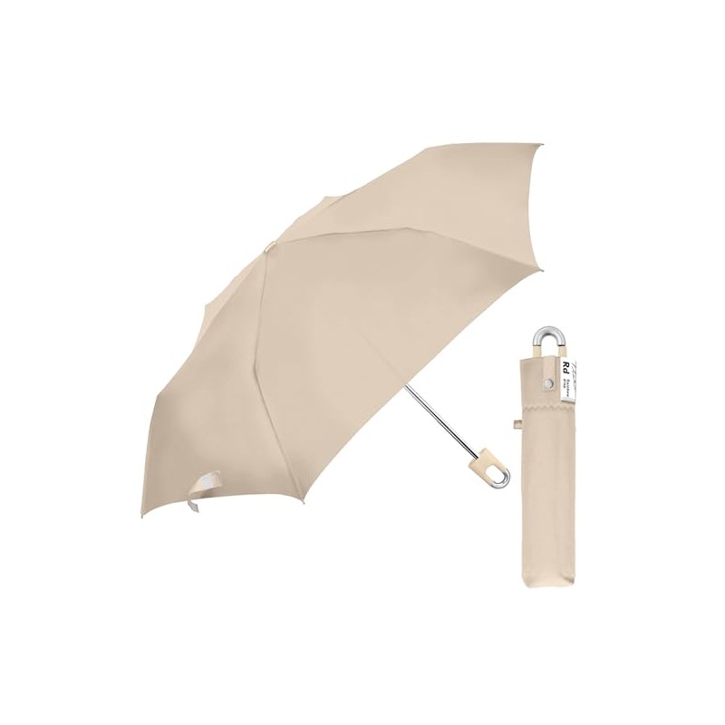 Women's Folding Umbrella, Thin, Compact, Portable, Convenient, Carabiner, Hook, Flat,
