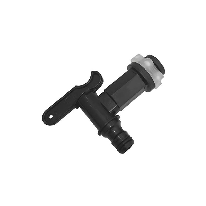Merriway BH04478 Plastic Snap-Fit Water Butt Rain Barrel Tap -