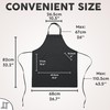 Tempery - Cooking apron men and women, cooking apron, kitchen
